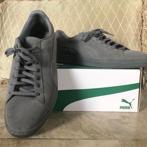 Puma Suede Classic Emboss Steel Gray